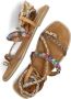 Inuovo Kleurrijke Sandalen met Zelfstrik Multicolor Dames - Thumbnail 2