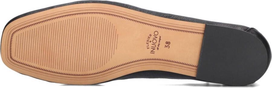 Inuovo Zwarte Ballerina's met Enkelbandje Black Dames - Foto 2