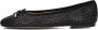 Inuovo Zwarte Gevlochten Ballerina's Black Dames - Thumbnail 2