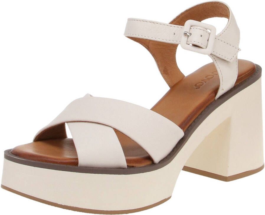 Inuovo A97001 sandalen Damesschoenen sandalen Crema