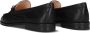 Inuovo B01004 Loafers Instappers Dames Zwart - Thumbnail 2