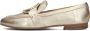 Inuovo Gouden Leren Loafers voor Vrouwen Yellow Dames - Thumbnail 2