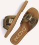 Inuovo Khaki Leren Slippers Stijlvol Model - Thumbnail 2