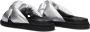 Inuovo Zilver Metallic Slippers Gray Dames - Thumbnail 2