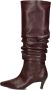 Inuovo B94009 Laarzen Leer Dames Bruin - Thumbnail 2
