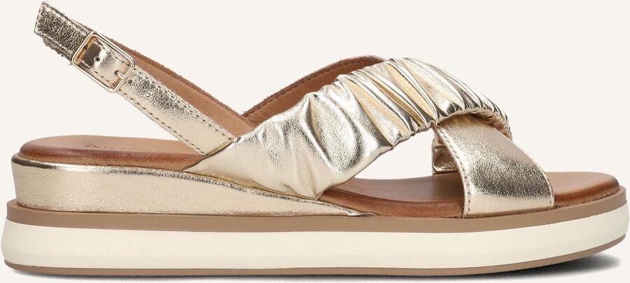 Inuovo Gouden Leren Sandalen Stijlvol Model - Foto 2