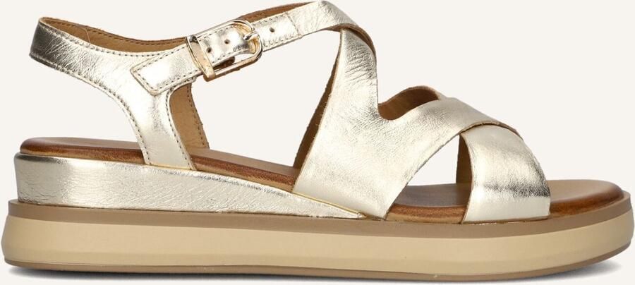 Inuovo Gouden platte sandalen voor vrouwen - Foto 2