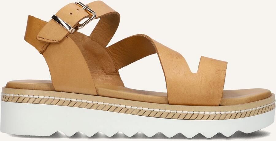 Inuovo Bruine Leren Sandalen Stijlvol Comfortabel Brown Dames - Foto 2