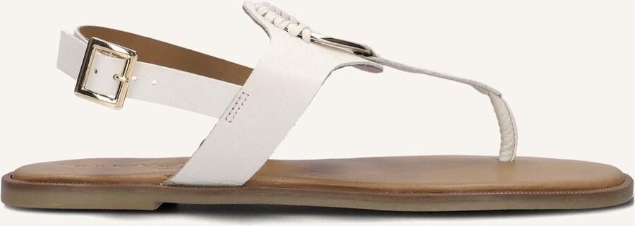 Inuovo Beige Sandalen met Gouden Detail - Foto 2