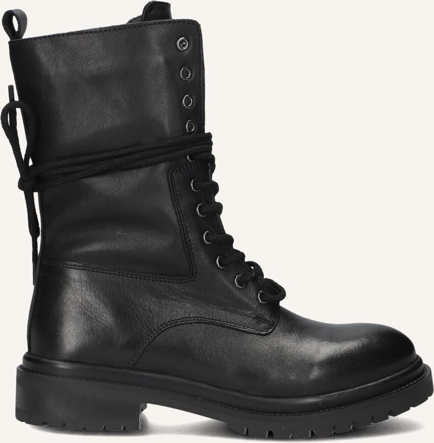 Inuovo Zwarte leren veterschoenen - Foto 2