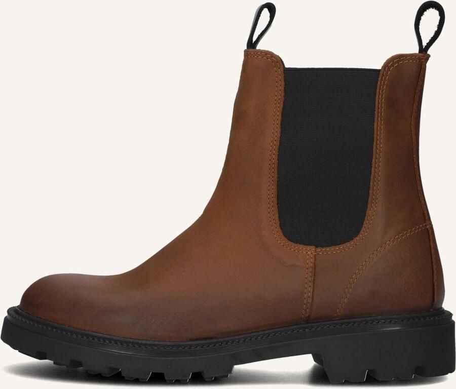 Inuovo Cognac Chelsea Boots Model A63004