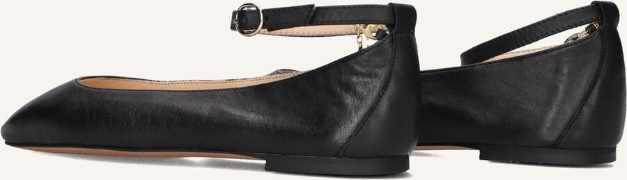 Inuovo Zwarte Ballerina's met Enkelbandje Black Dames - Foto 2