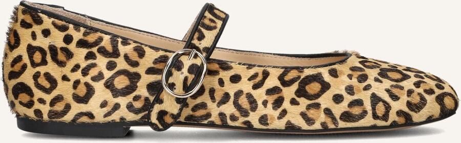 Inuovo Bruine Ponyhair Ballerina Schoenen - Foto 2