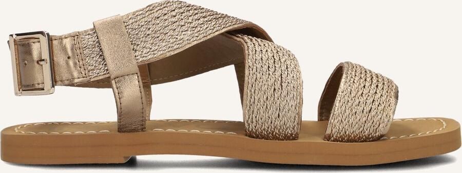Inuovo Roségouden Gevlochten Sandalen - Foto 2