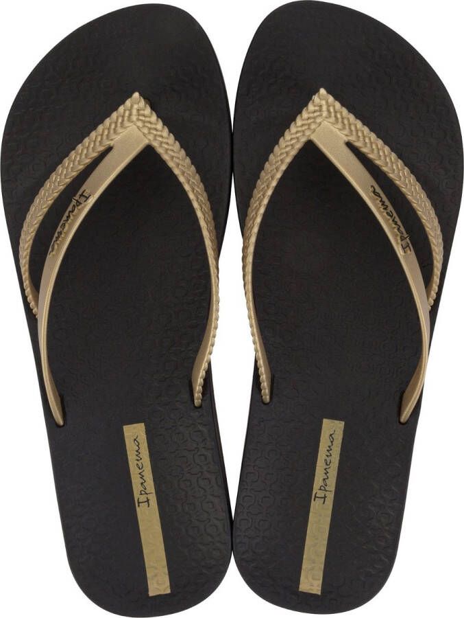 Ipanema Anatomic Bossa Soft Dames Slippers Black Gold