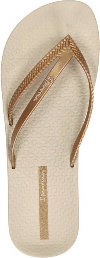 Ipanema Anatomic Bossa Soft Dames Slippers Beige Gold
