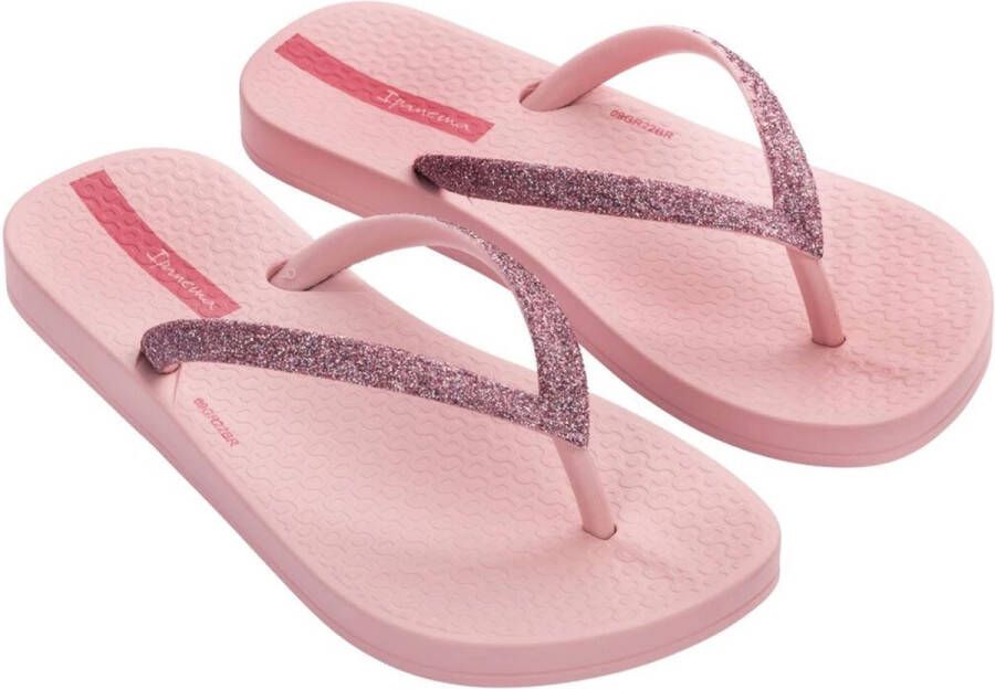 Ipanema Anatomic Lolita teenslippers met glitters lichtroze Meisjes Rubber 25 26 - Foto 3