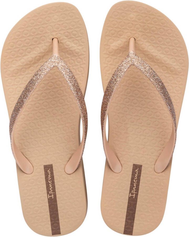 Ipanema Anatomic Mesh Chic Plateau Dames Slippers Beige