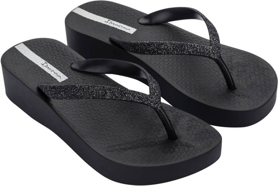 Ipanema Anatomic Mesh Chic Plateau Dames Slippers Black
