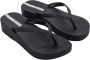 Ipanema Anatomic Mesh Chic Plateau Dames Slippers Black - Thumbnail 2