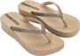 Ipanema Anatomic Mesh Plateau Slippers Dames Beige - Thumbnail 2