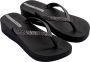 Ipanema Anatomic Mesh Plateau Slippers Dames Black - Thumbnail 2