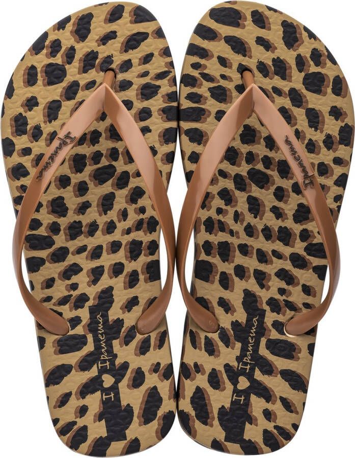 Ipanema Animale Print Slippers Dames Beige