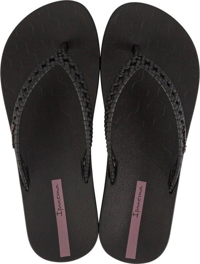Ipanema Bohemia teenslippers zwart