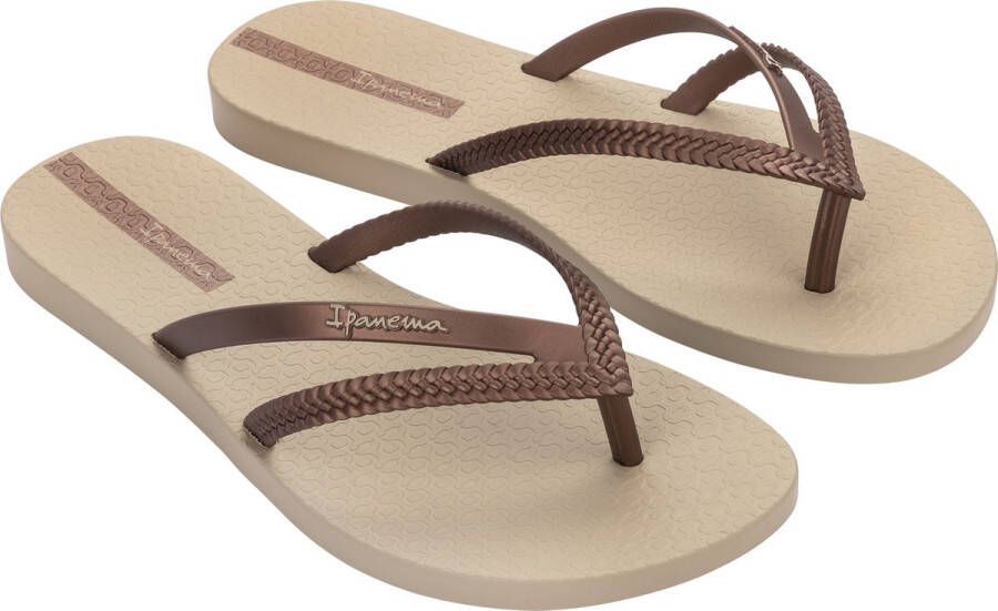 Ipanema Bossa Dames Slippers Beige Copper