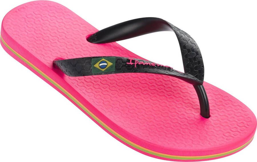 Ipanema Classic Brasil Kids Slippers Dames Junior Pink Black