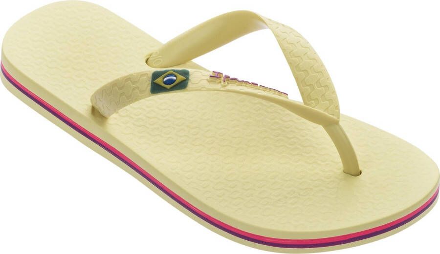 Ipanema Classic Brasil Kids Slippers Junior Yellow
