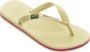 Ipanema Classic Brasil Kids Slippers Junior Yellow - Thumbnail 1
