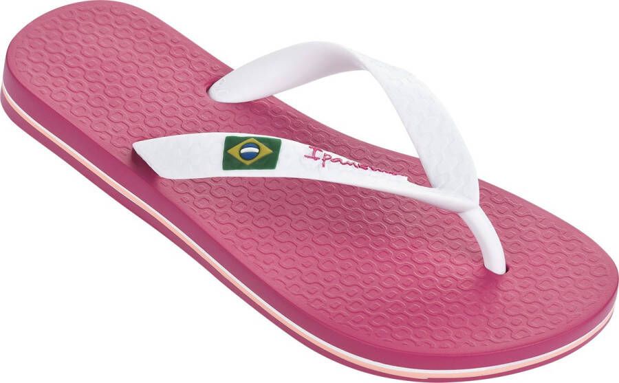 Ipanema Classic Brasil roze wit slippers meisjes
