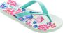 Ipanema Classic Kids teenslippers met printopdruk groen roze - Thumbnail 3