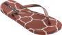 Ipanema I Love Safari Teenslippers Slippers Bruin Dames - Thumbnail 1