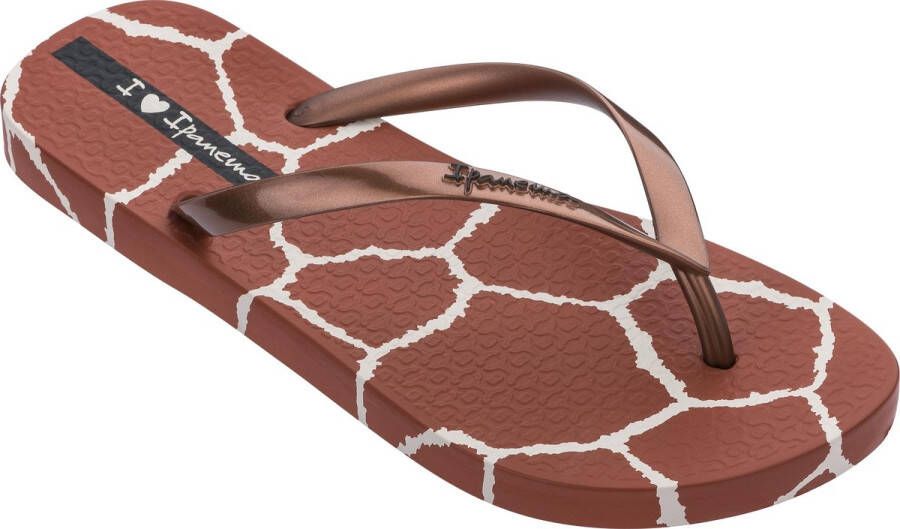 Ipanema I Love Safari Teenslippers Slippers Bruin Dames - Foto 2