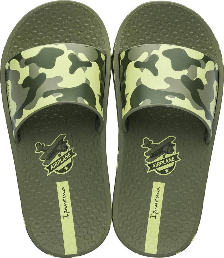 Ipanema Urban Slide Kids Slippers Green