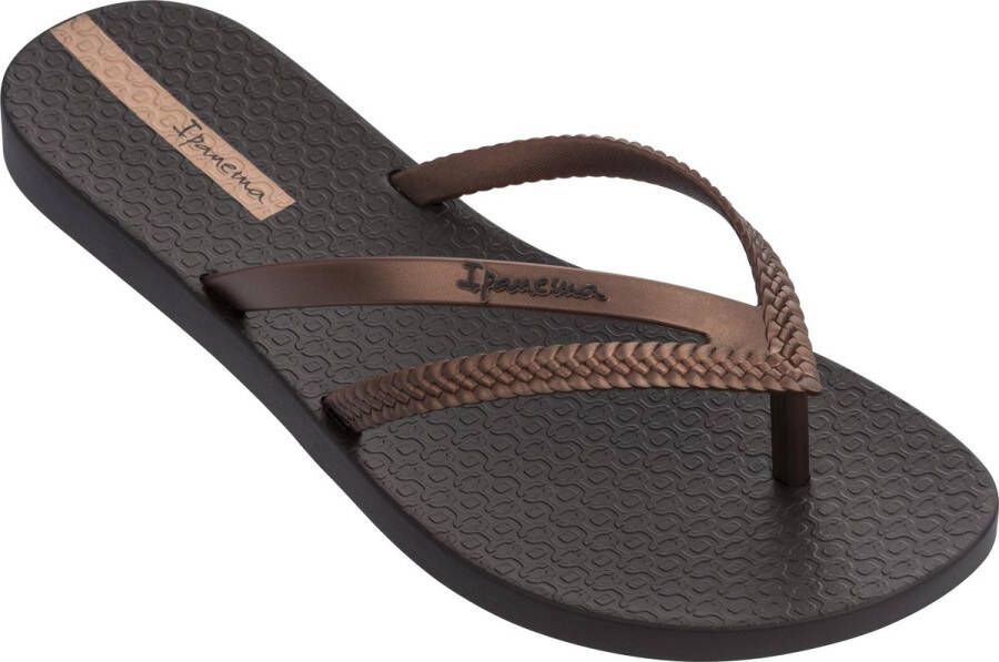 Ipanema teenslippers bruin brons