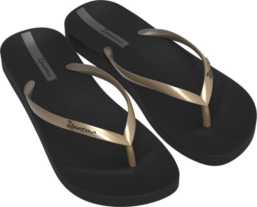 Ipanema Anatomic Shine teenslippers zwart goud - Foto 4