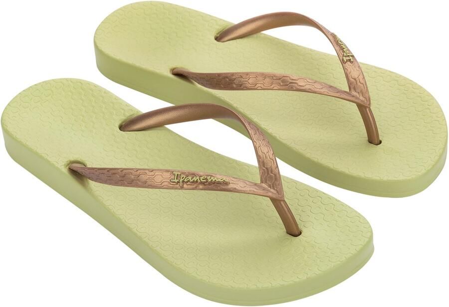 Ipanema Anatomic Tan Dames Slippers Yellow