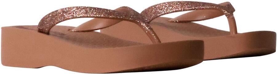 Ipanema Chique platte mesh-slippers met plateauzool om aan te trekken