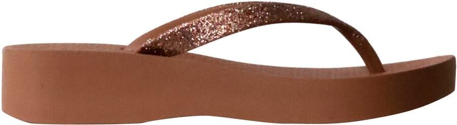 Ipanema Chique platte mesh-slippers met plateauzool om aan te trekken
