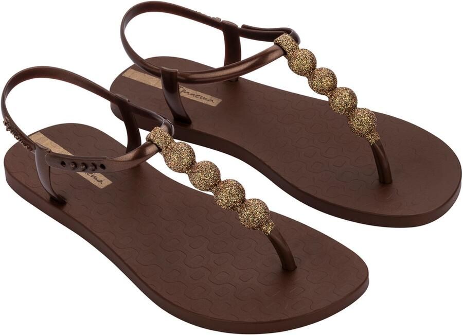 Ipanema Class Easy On Glow Dames Slippers Brown