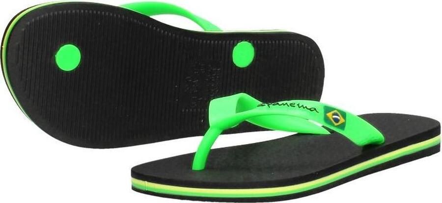 Ipanema Classic Brasil teenslippers geel Zwart Rubber 27 28 - Foto 5