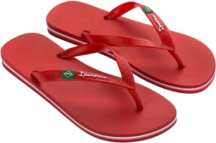 Ipanema Classic Brasil Kids Slippers Heren Junior Red