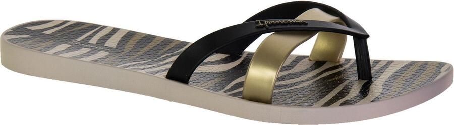 Ipanema Kirey Silk Slippers Vrouwen beige zwart