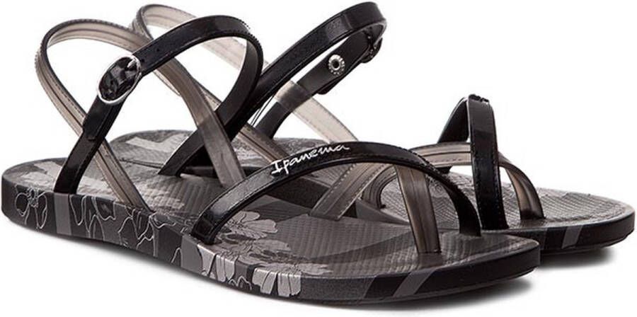 Ipanema Sandalen Dia Zwart Zilver