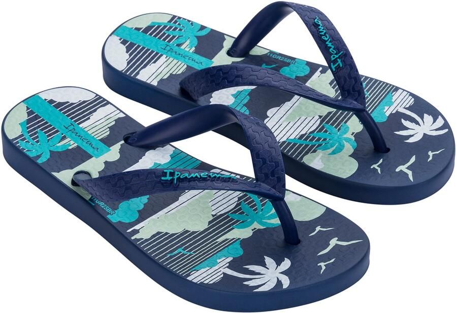 Ipanema Temas Boys Kids Jongens Slippers- Blue
