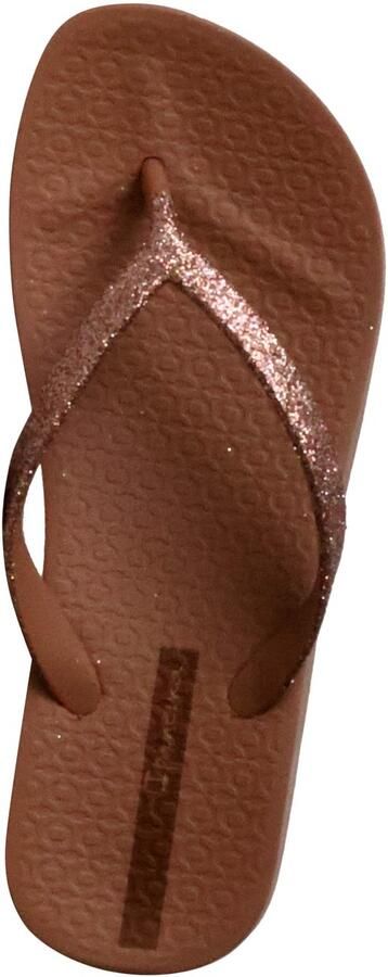 Ipanema Teenslippers 83386 Mesh Chic Plat Fem Brown