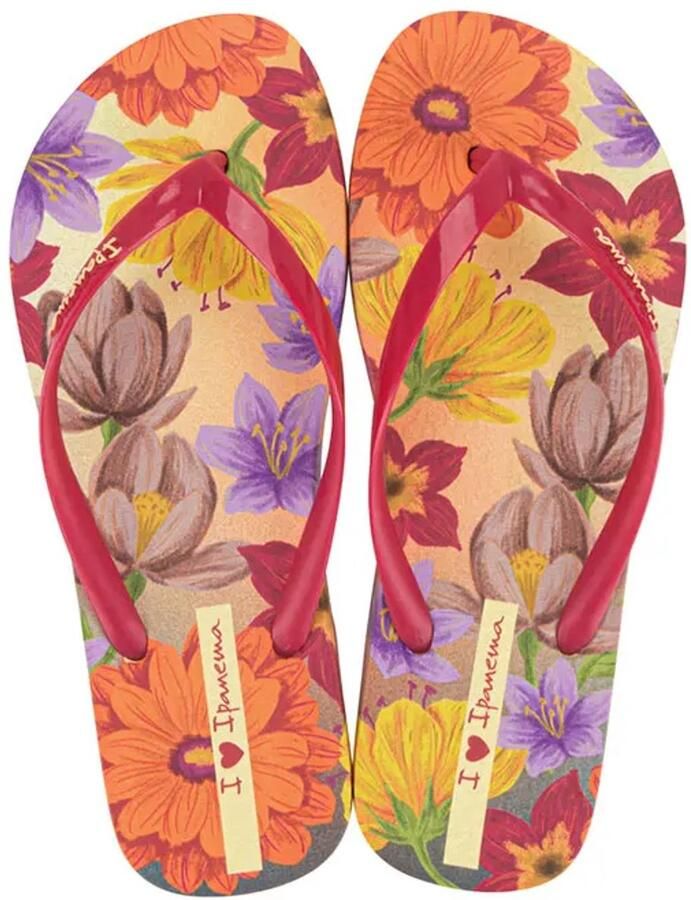 Ipanema Verao Tropical Slippers Rood Vrouw
